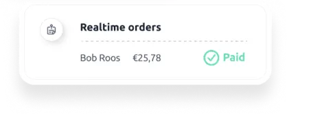 Realtime orders toast